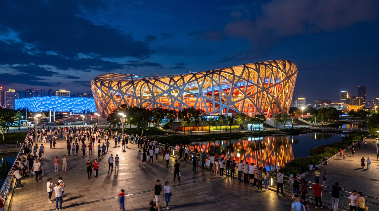 A arquitetura e a resistência sísmica do Estádio Nacional de Pequim