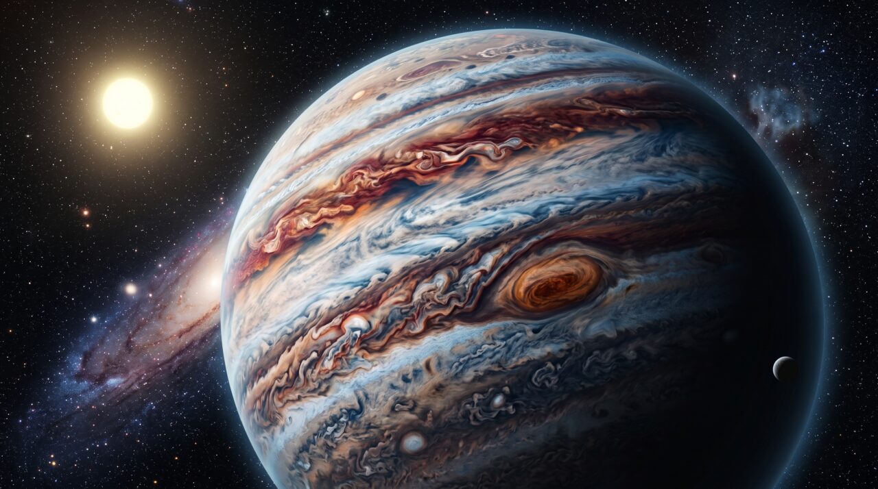 Um planeta chamado WASP-127b, situado a cerca de 520 anos-luz da Terra, possui uma corrente de jato que circula seu equador a velocidades de até 33.000 km/h
