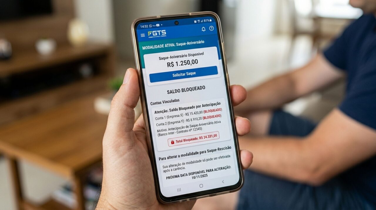 Trabalhador pede a volta ao saque-rescisão achando que a mudança seria imediata, mas quando tenta usar o FGTS descobre que o novo regime só começa no 25º mês