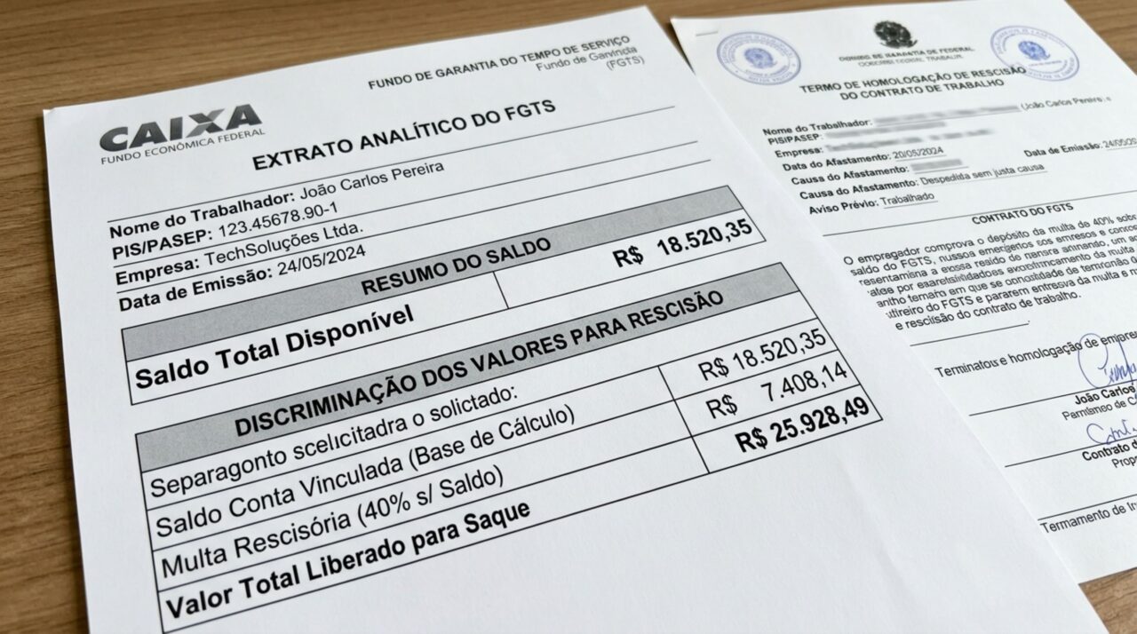 Trabalhador deixa a empresa e descobre que nem todo término de contrato libera o saldo completo do FGTS