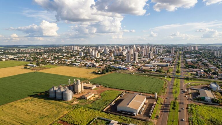 Dourados, Mato Grosso do Sul, reúne áreas urbanas e paisagens agrícolas // IMAGEM ILUSTRATIVA