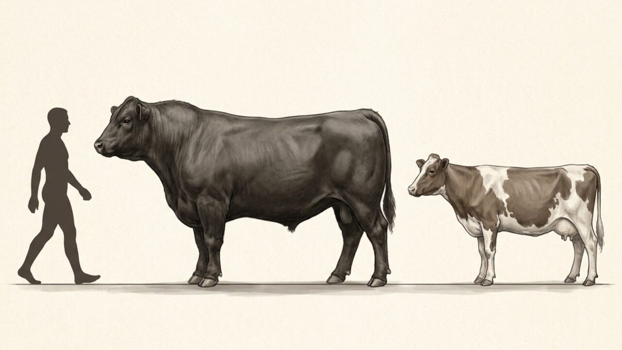 Com peso próximo de 1,6 tonelada e quase 2 metros de altura, um boi entrou para o Guinness como o maior do mundo e um colosso vivo da pecuária moderna