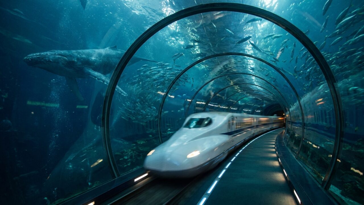 Trem-bala de R$ 58 bilhões terá 508 km e o primeiro túnel ferroviário submarino do país