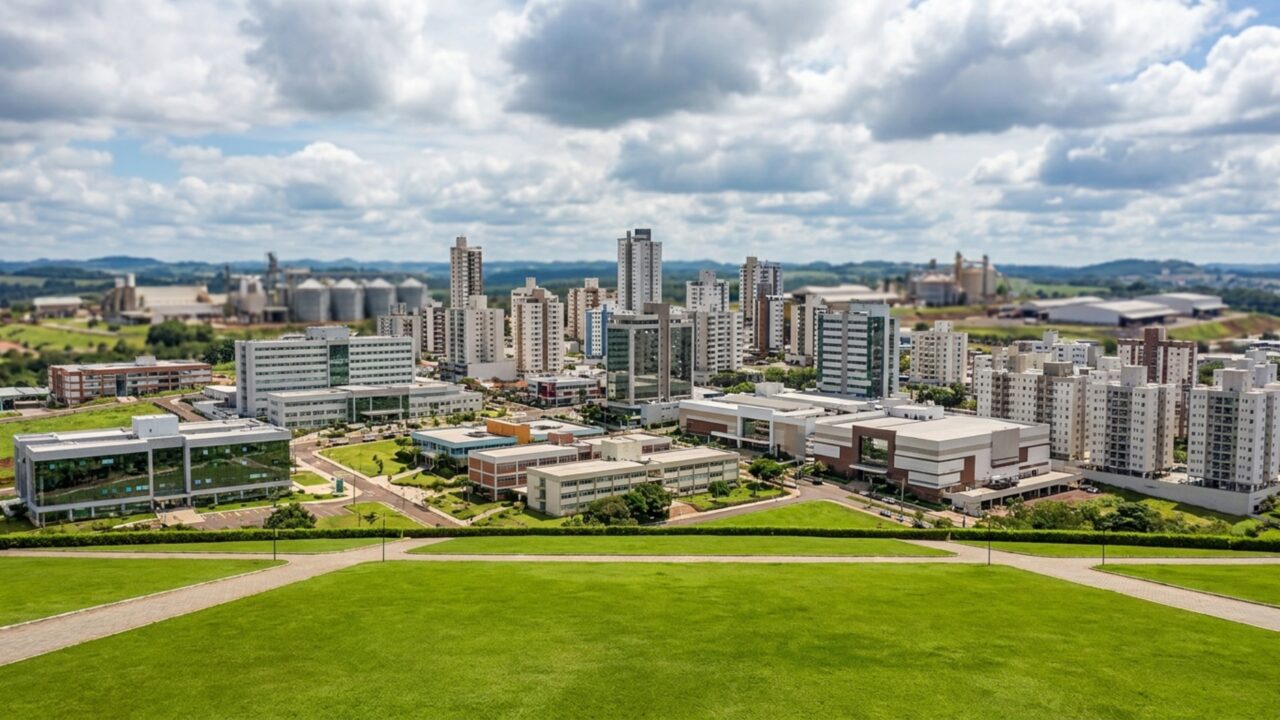 A capital brasileira da agroindústria: a cidade fora do litoral que lidera Saúde e Educação em Santa Catarina, subiu 47 posições entre as mais inteligentes do país e reúne 8.500 empresas ativas