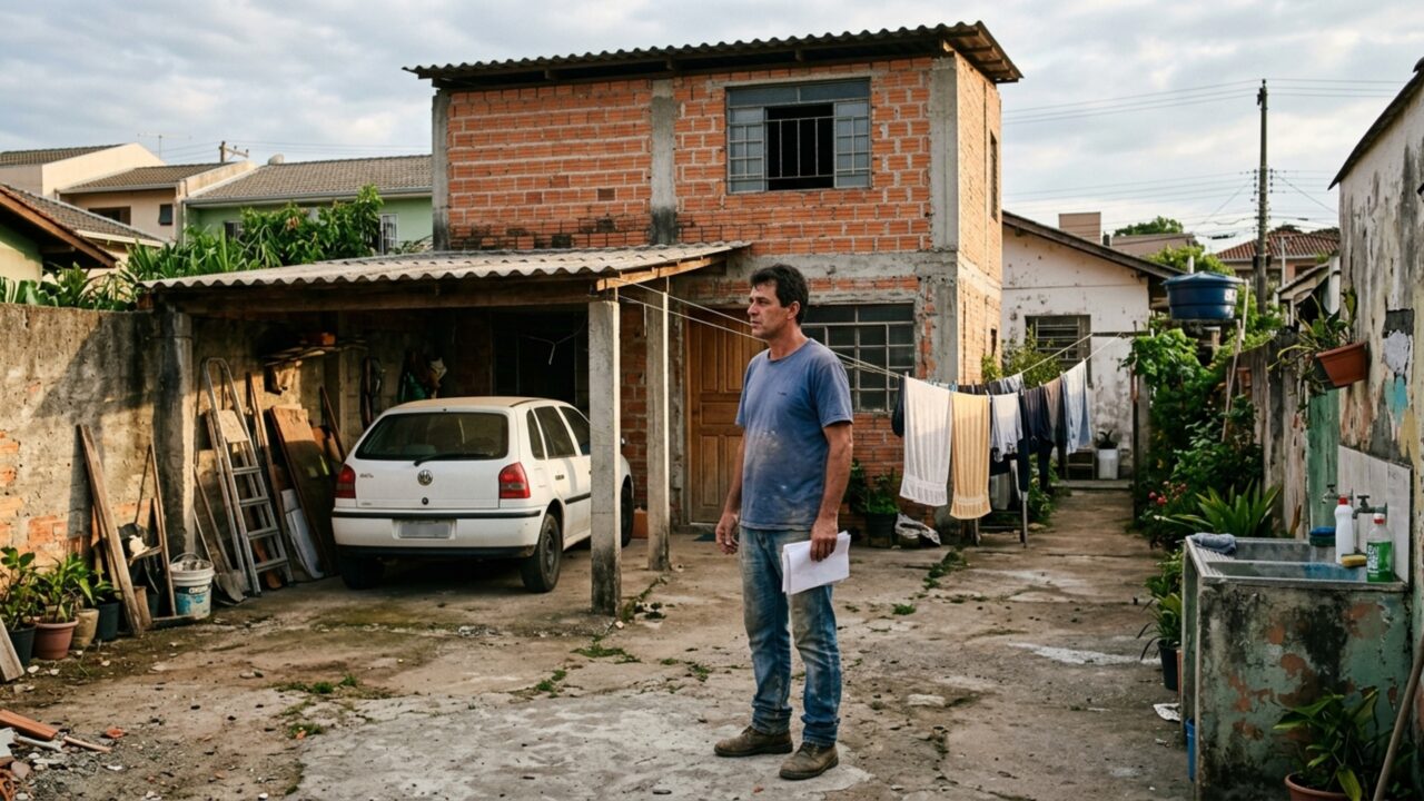 Pedreiro constrói a própria casa no terreno dos sogros, passa 12 anos levantando quartos e garagem e na separação descobre que o terreno nunca pertenceu ao casal