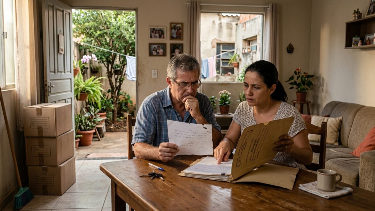 Família compra uma casa com escritura, registra o negócio e passa a morar no imóvel, mas anos depois o verdadeiro proprietário prova que o documento original era falso e pede a casa de volta