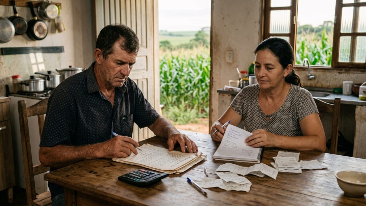 Agricultor familiar arrenda quatro hectares, contrato vence quando o milho ainda está no campo e proprietário exige que ele deixe a terra antes de fazer a colheita