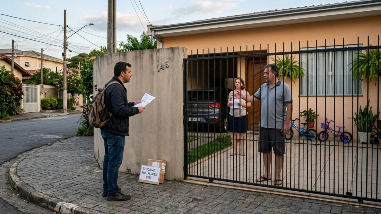Casal permite que um amigo use seu endereço para abrir uma loja virtual e meses depois começa a receber cobranças e clientes na porta de casa