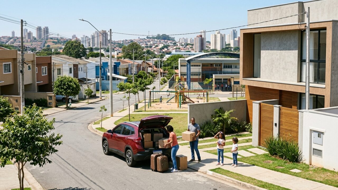 Cresce notavelmente o número de famílias arrumando as malas para a “Manchester Paulista” pela imensa oferta de escolas de excelência e loteamentos residenciais que garantem um crescimento seguro para crianças