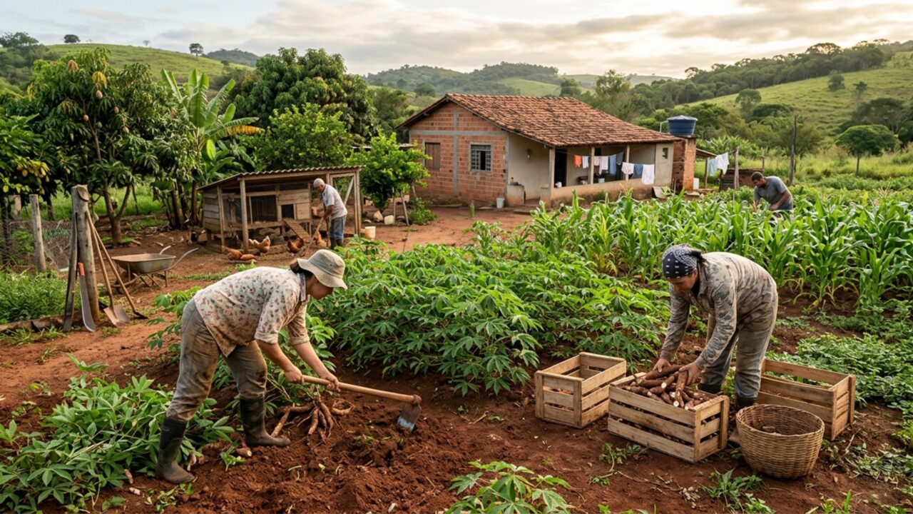 Família dá a roça como garantia de dívida e descobre a proteção da pequena propriedade rural