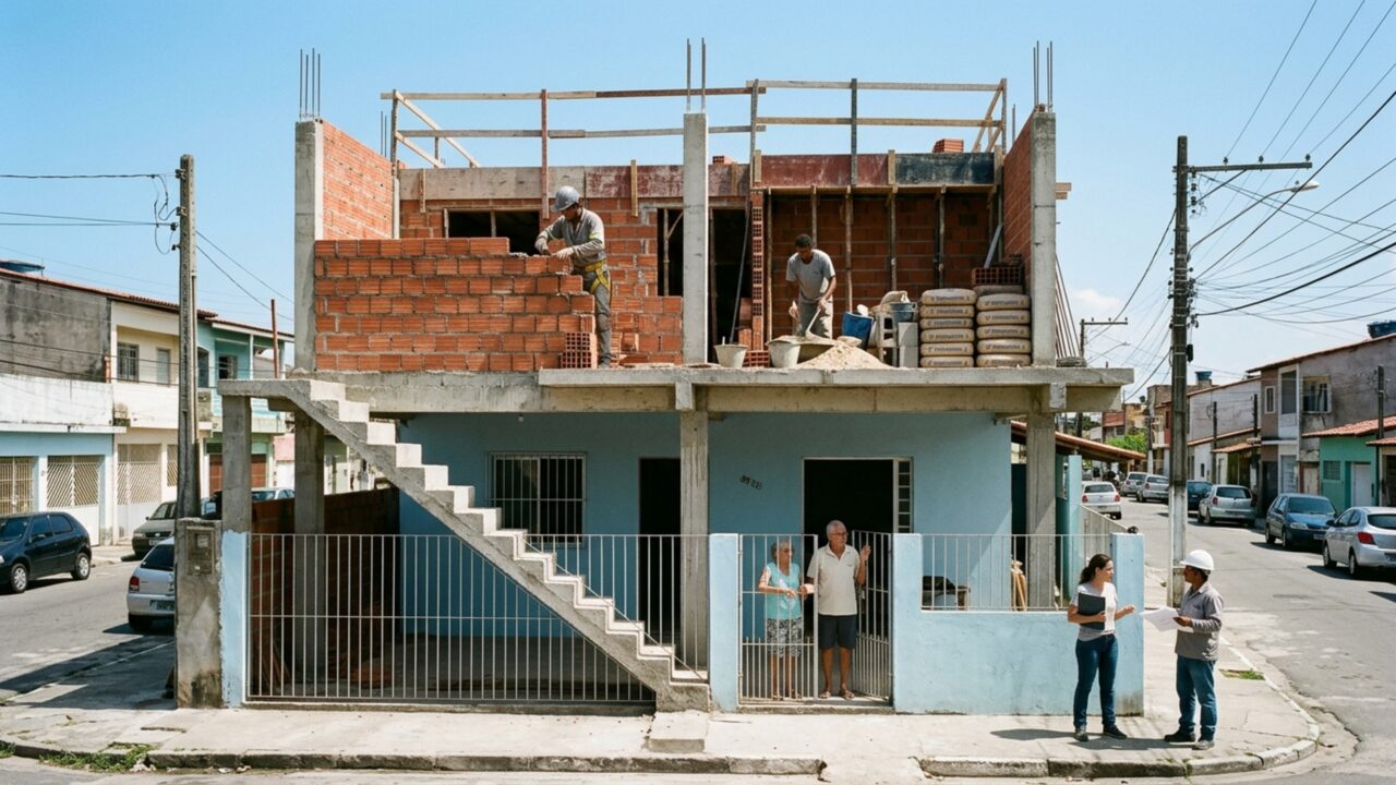 Mulher gasta R$ 70 mil construindo no andar de cima da casa dos pais e após uma briga descobre que eles querem vender o imóvel