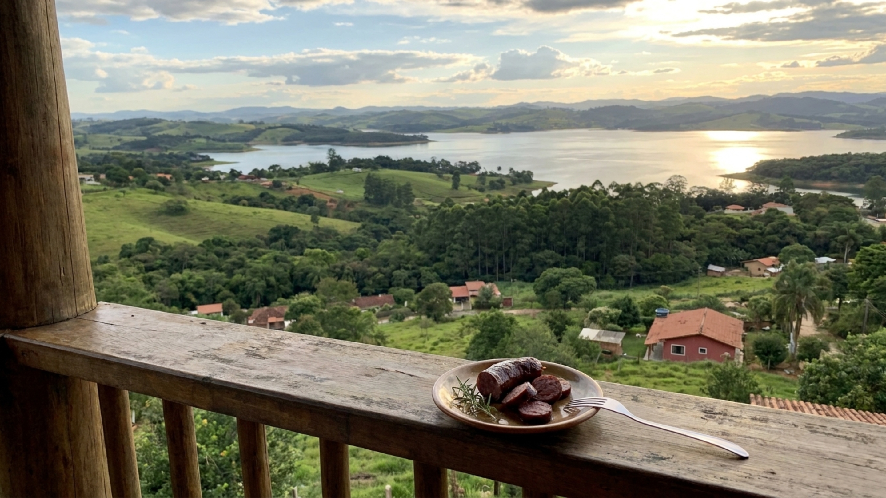 Município do interior paulista chama atenção pela linguiça artesanal vendida desde 1911 e por um lago com tirolesa dentro da área urbana