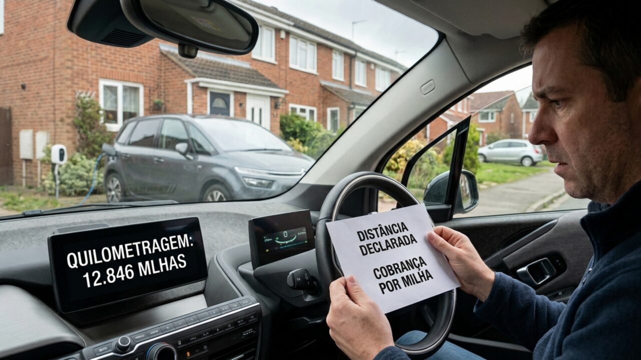 Quem tem carro elétrico terá de informar a quilometragem e pagar um imposto por cada distância percorrida