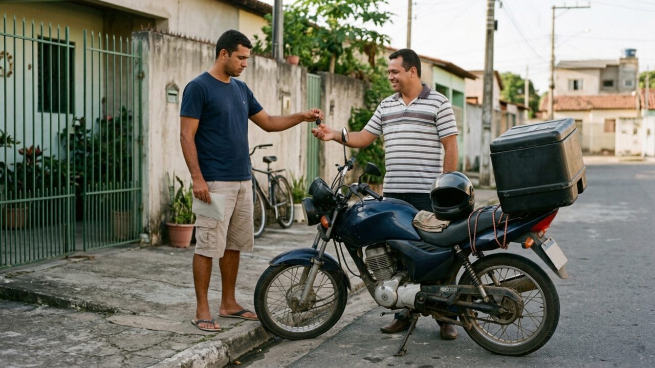 Trabalhador vende a única moto para conseguir R$ 9 mil de entrada num terreno, paga parcelas durante cinco anos e descobre que o loteamento nunca poderia ter vendido aquele pedaço de terra