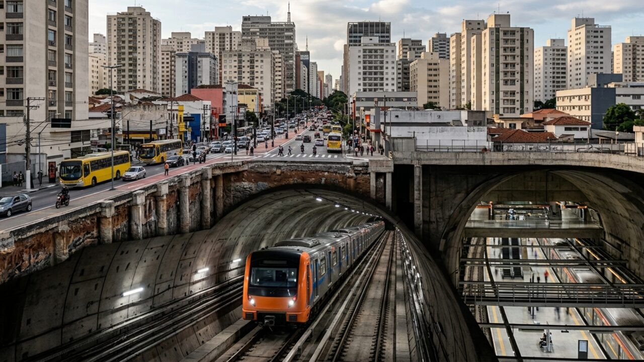 Obra subterrânea de R$ 10,3 bilhões terá 15 estações sob São Paulo e promete reduzir uma viagem de 1h30 para apenas 23 minutos para mais de 630 mil passageiros por dia