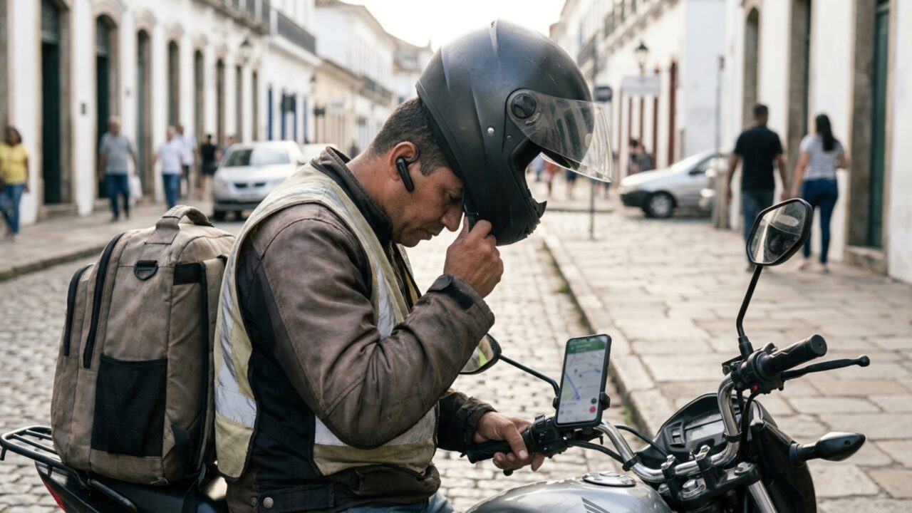 Motociclista usa fone Bluetooth dentro do capacete, leva multa durante uma blitz e recorre alegando que ouvia o aplicativo de mapas