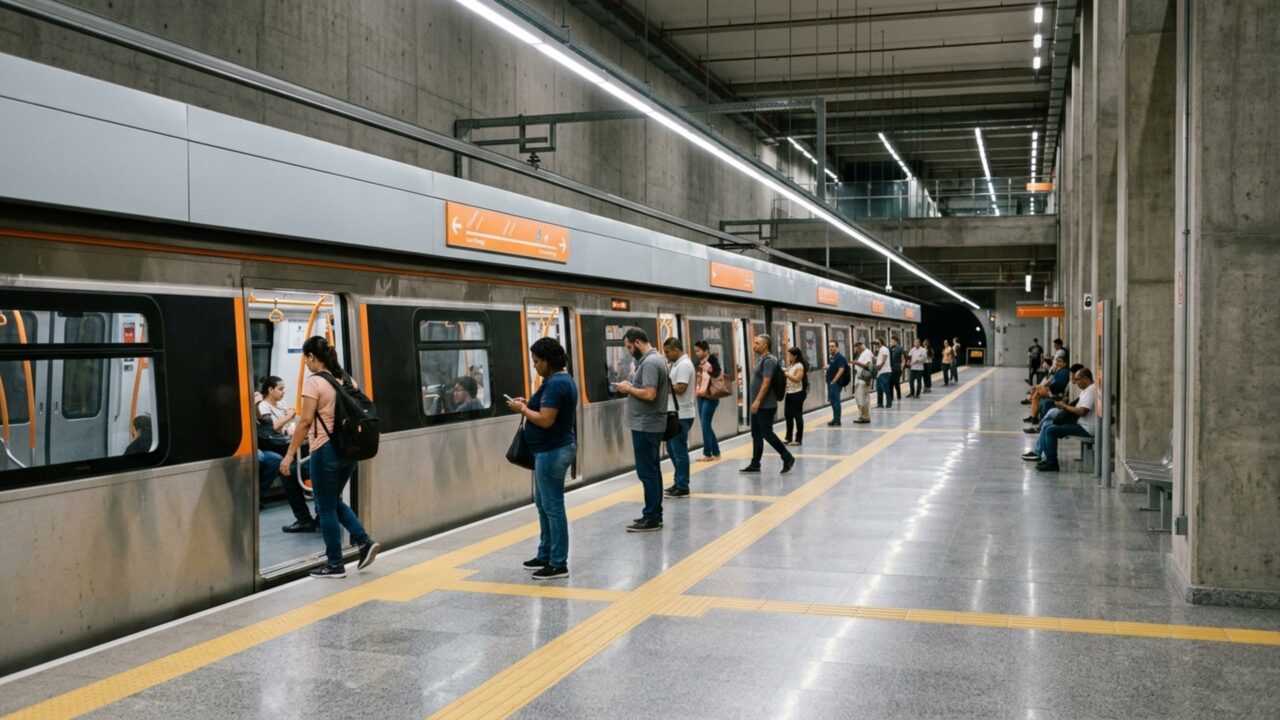 Megaobra de cerca de R$ 19 bilhões abriu seis estações e continua avançando por 15 km sob a maior cidade do país