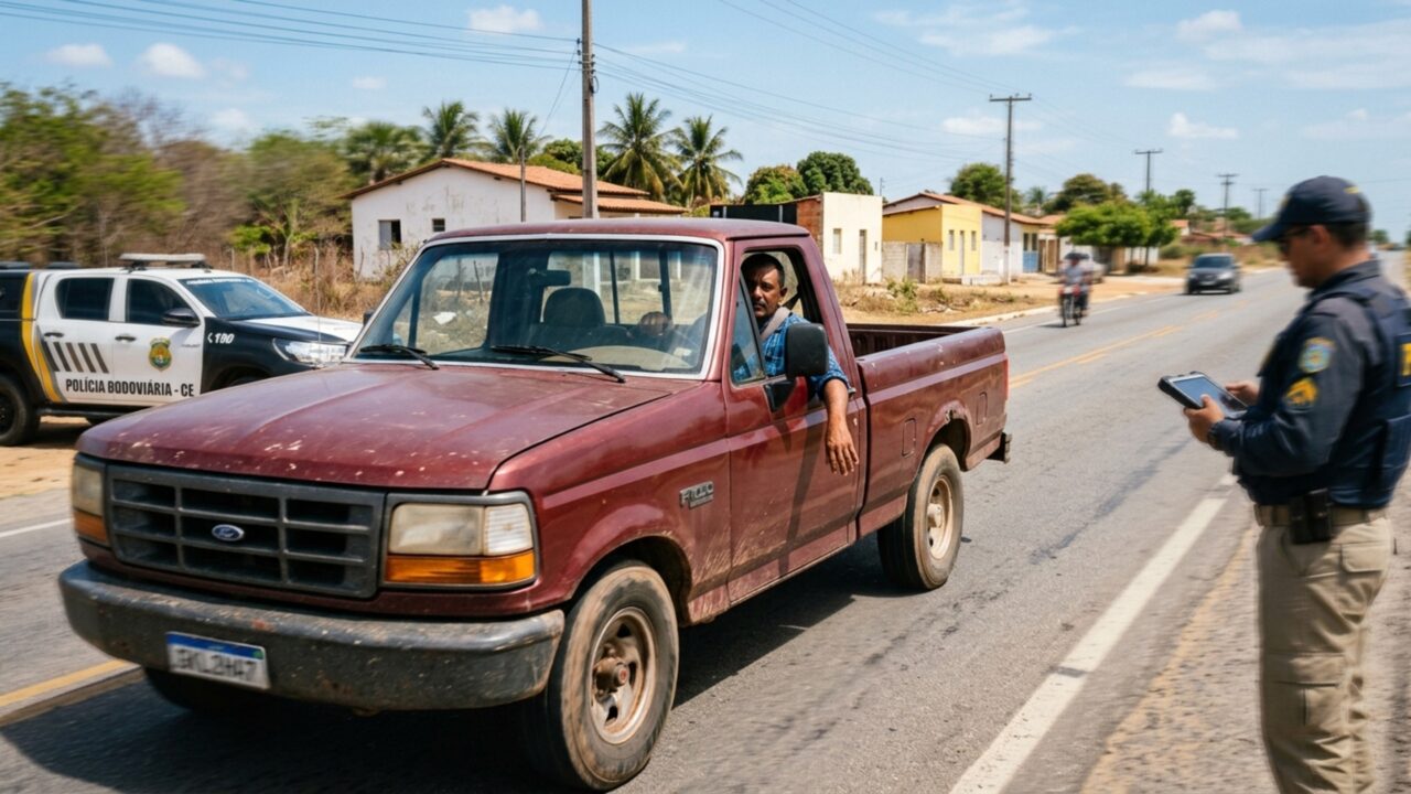 Motorista deixa o braço para fora da janela durante o trânsito e descobre que o hábito pode render multa