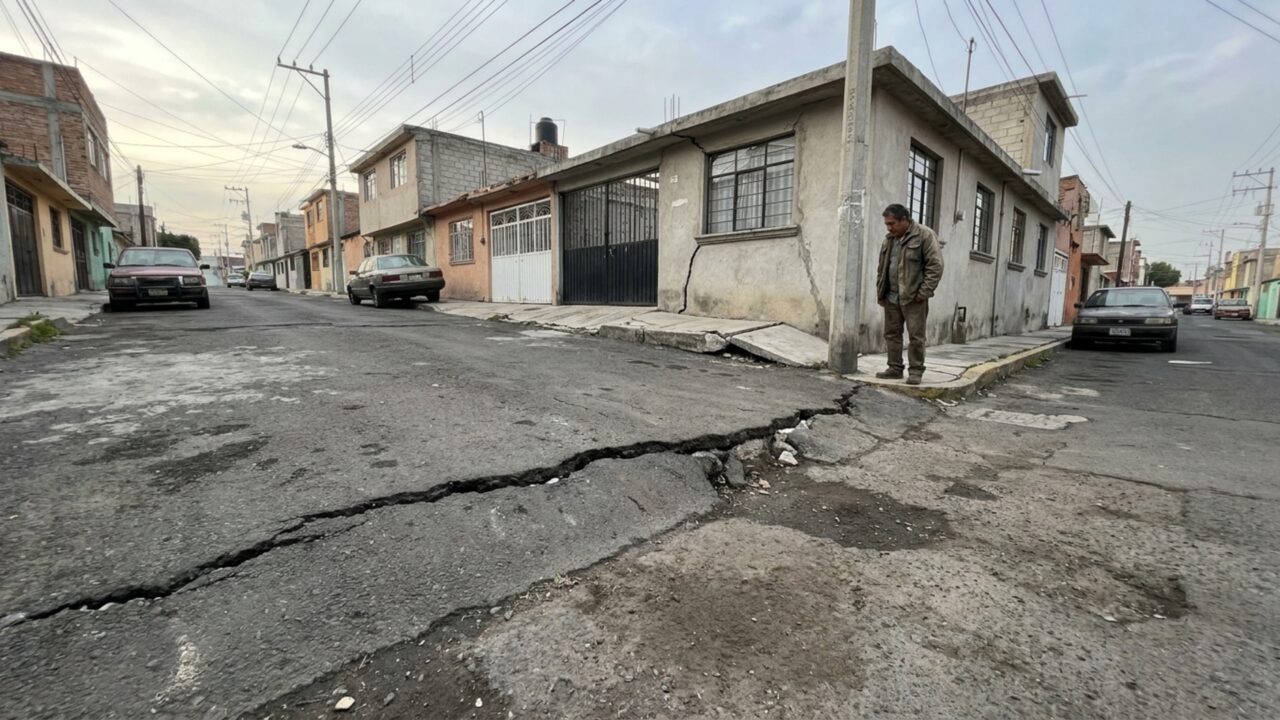 O chão desce até 42,3 cm por ano na região de uma das maiores capitais: bombeamento de água transforma o solo e deixa bairros sujeitos a rachaduras e desnivelamentos