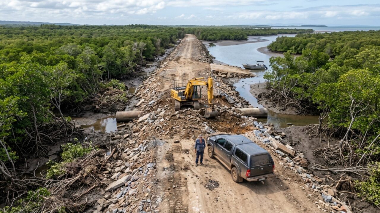 Aposentado constrói estrada de 2 quilômetros para pescar e recebe multa de R$ 740 mil