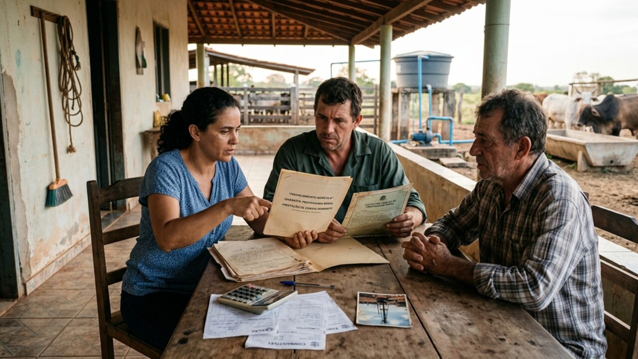Irmãos deixam o tio cuidar da fazenda da família por 9 anos e acham gado vendido e dívidas