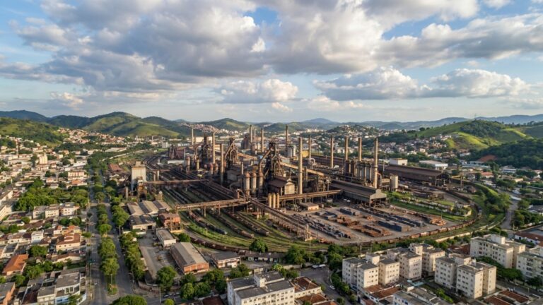 Volta Redonda reúne áreas urbanas, indústria e espaços verdes //