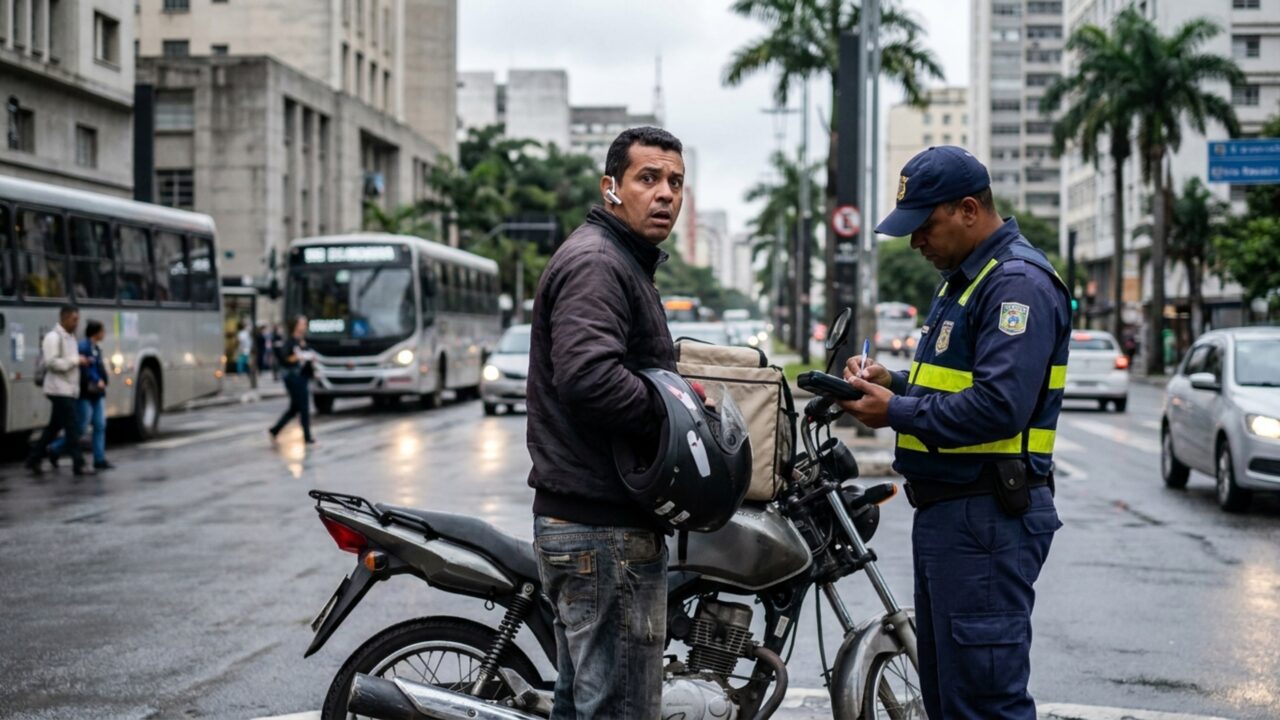 Motociclista usa fone Bluetooth dentro do capacete, leva multa durante uma blitz e recorre alegando que ouvia o aplicativo de mapas