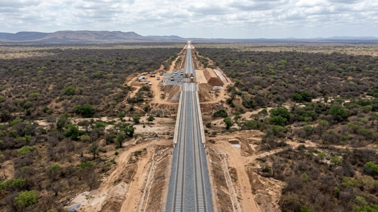 Ferrovia de R$ 15 bilhões avança pelo Nordeste com mais de 1.200 quilômetros de trilhos entre o interior e o litoral
