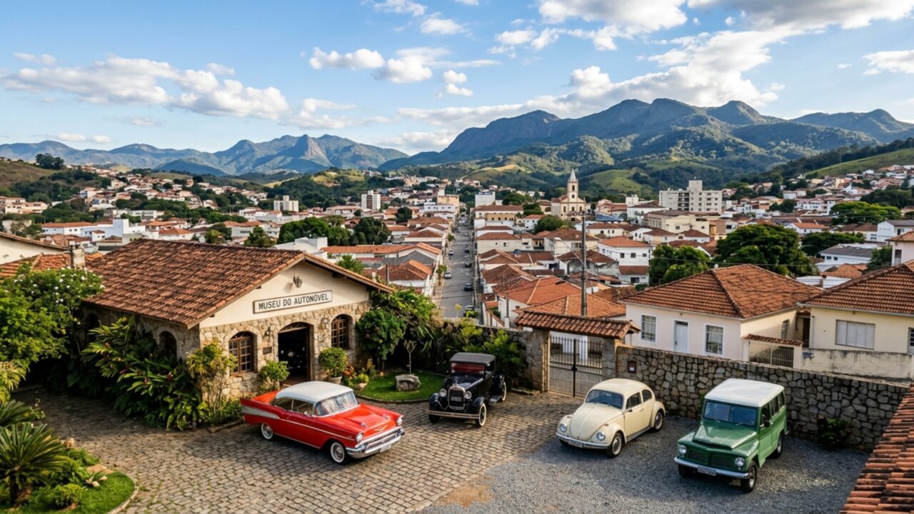 O município paulista que virou Capital Nacional do Antigomobilismo por guardar a única coleção de carros antigos reconhecida pelo estado