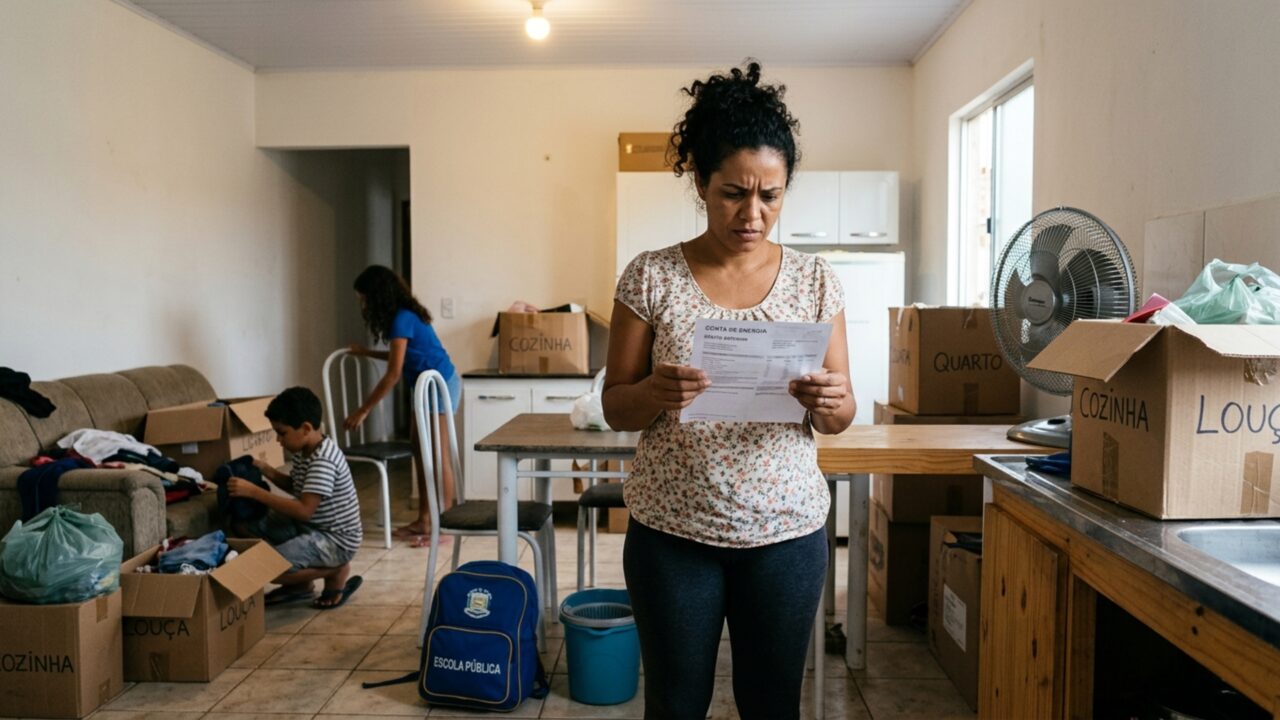Mãe aluga uma casa, tenta colocar a luz no próprio nome e a distribuidora exige que ela pague primeiro a dívida deixada pelo antigo morador