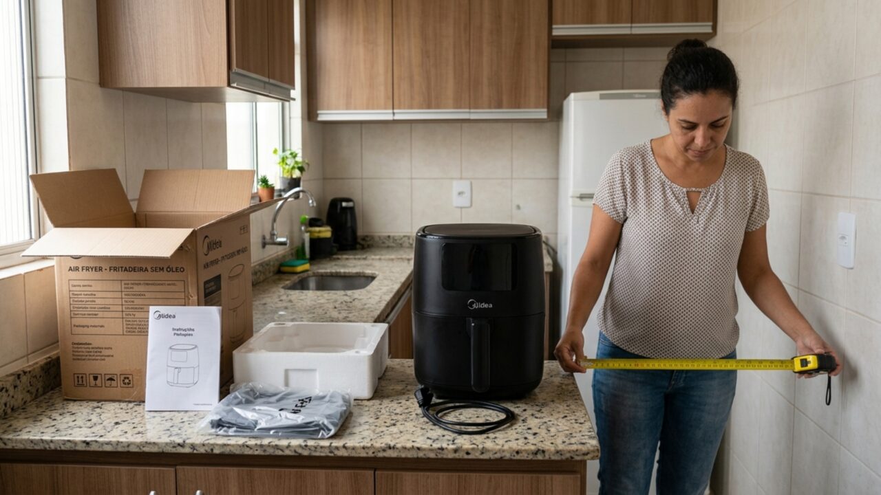 Consumidor compra uma air fryer pela internet, pede devolução no sexto dia e descobre por que a loja não pode cobrar o frete