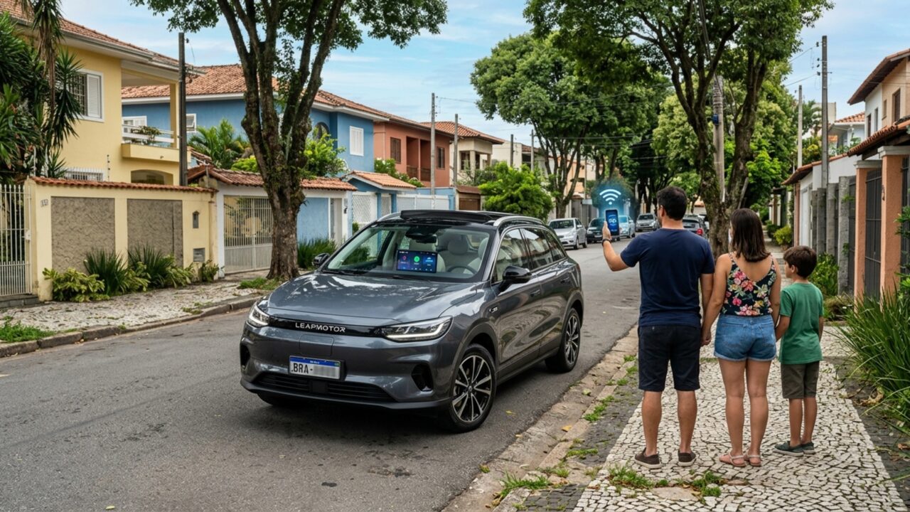 Leapmotor coloca SUV elétrico de R$ 182.990 que recupera de 30% a 80% da bateria em apenas 16 minutos