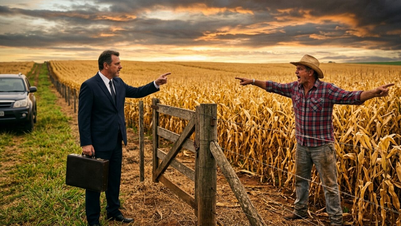 Agricultor arrenda terra por acordo verbal, planta R$ 74 mil em milho e proprietário exige o imóvel de volta poucas semanas antes da colheita
