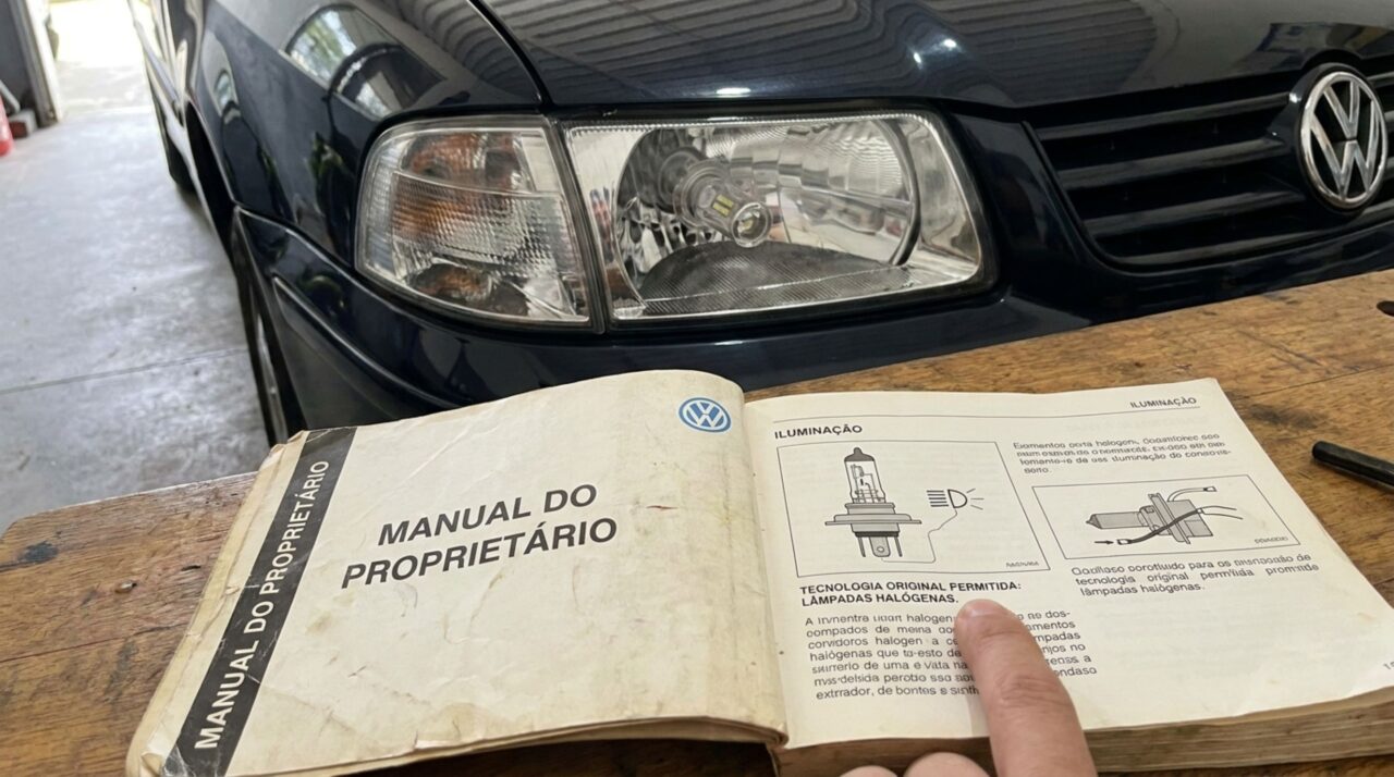 Motorista troca as lâmpadas originais por LED conforme indicação da oficina, mas descobre na fiscalização que a tecnologia não estava prevista para aquele veículo