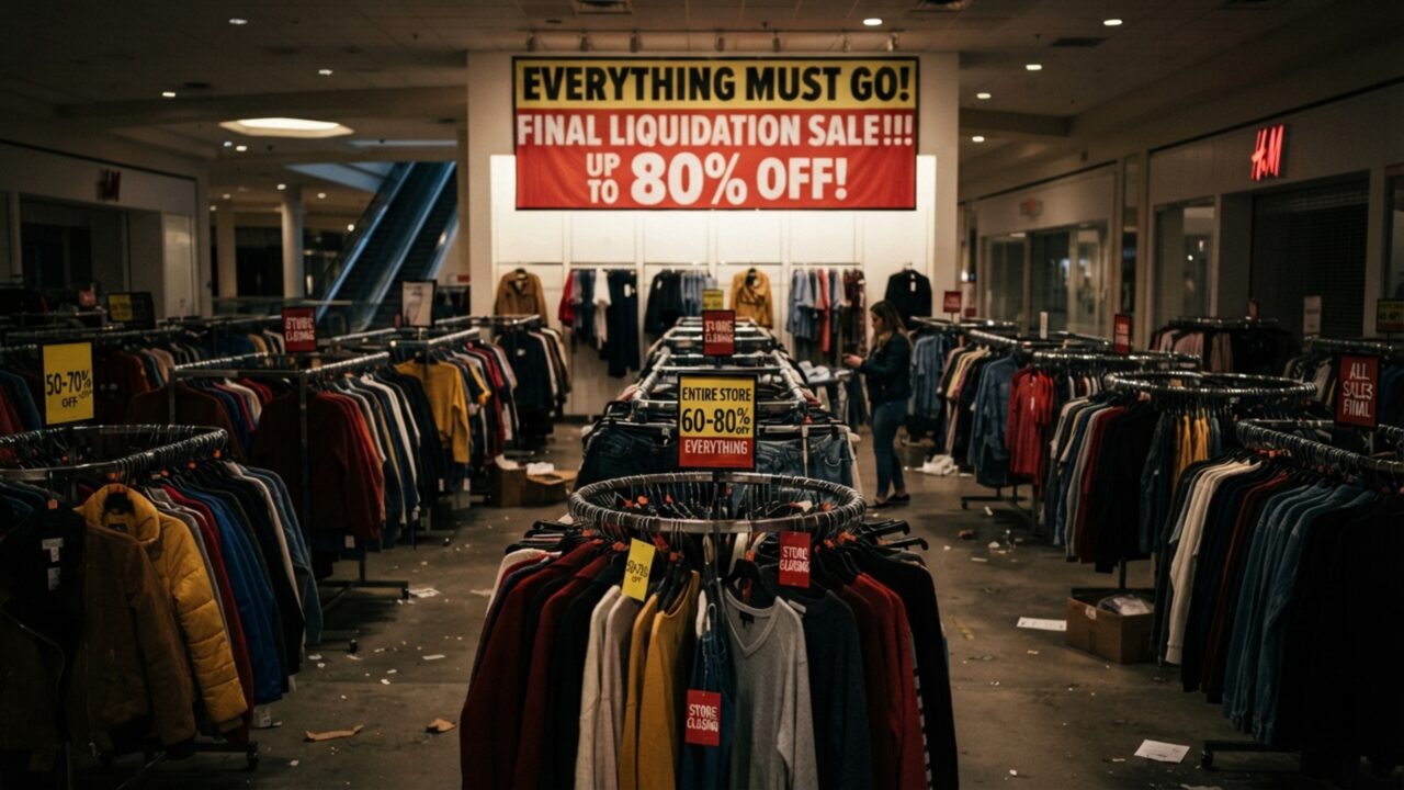 Gigante da moda que virou presença quase obrigatória nos shoppings fecha 354 lojas nos EUA após segunda falência em seis anos