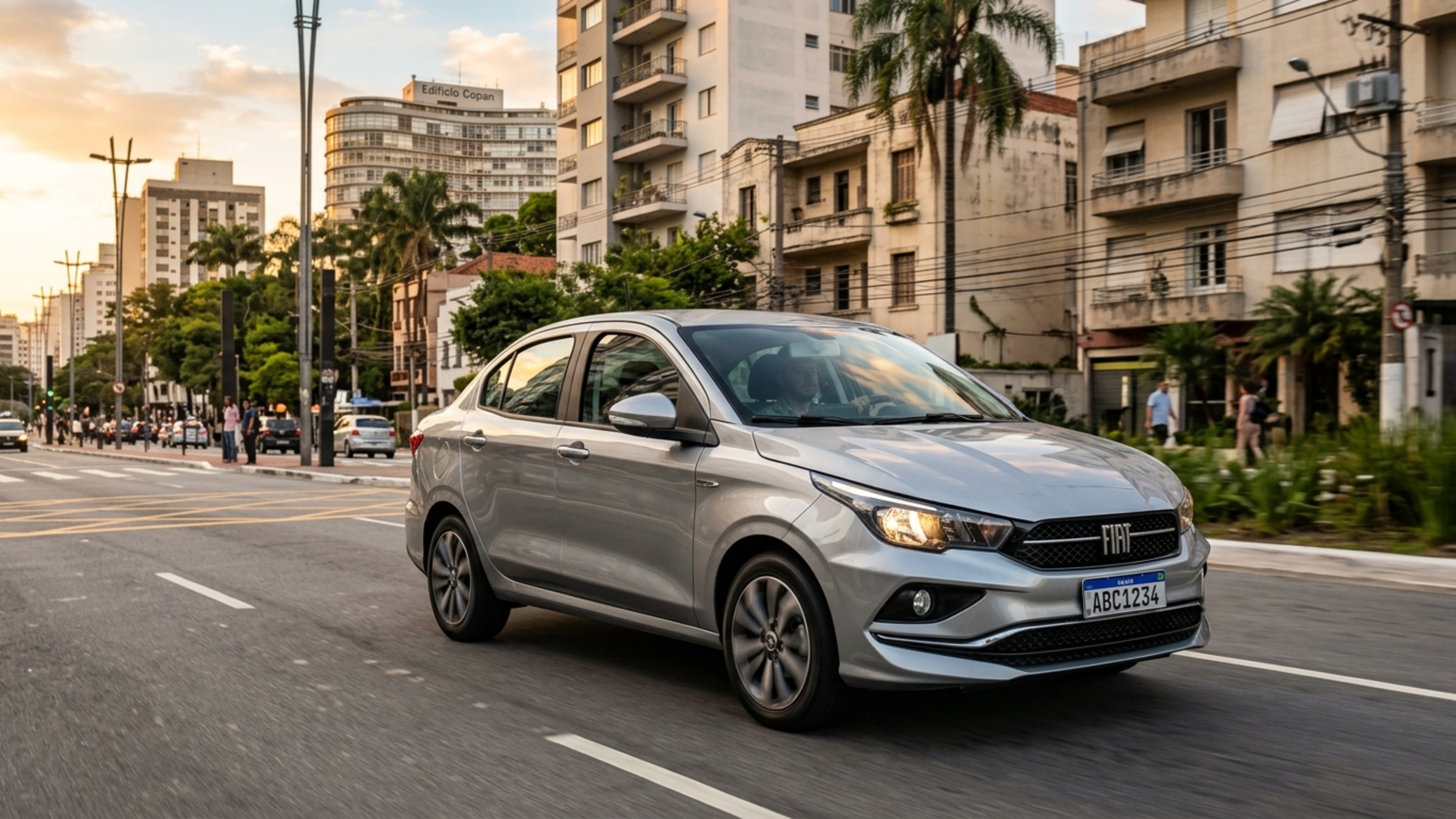 Sedã da Fiat coloca impressionantes 525 litros no porta-malas e vira aliado de quem precisa levar a família inteira