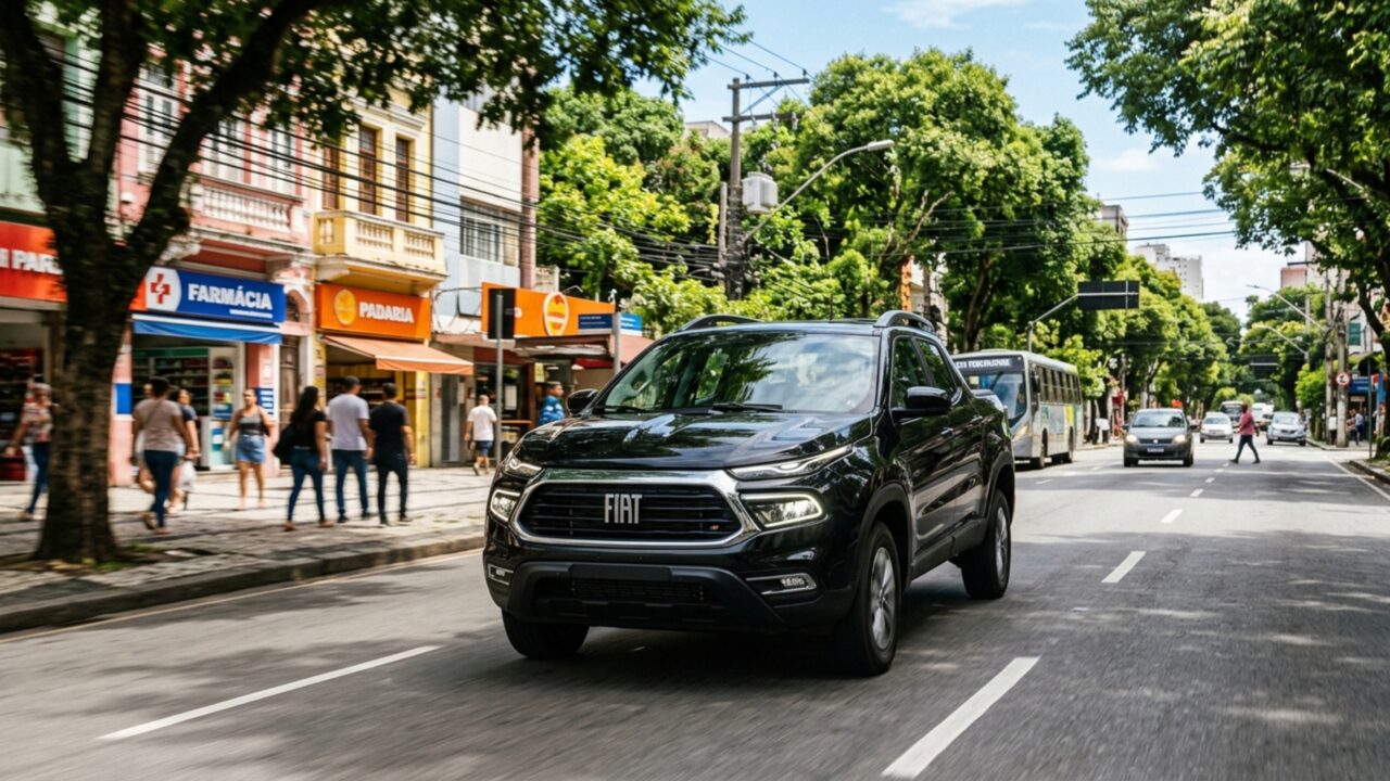 Picape da Fiat custa a partir de R$ 165.490, leva até 1 tonelada e coloca impressionantes 937 litros na caçamba