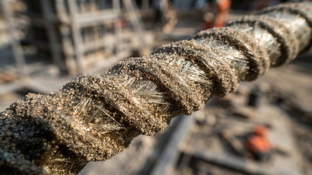 O novo vergalhão de fibra de vidro que é 4 vezes mais leve que o aço, nunca enferruja e está barateando obras perto da praia