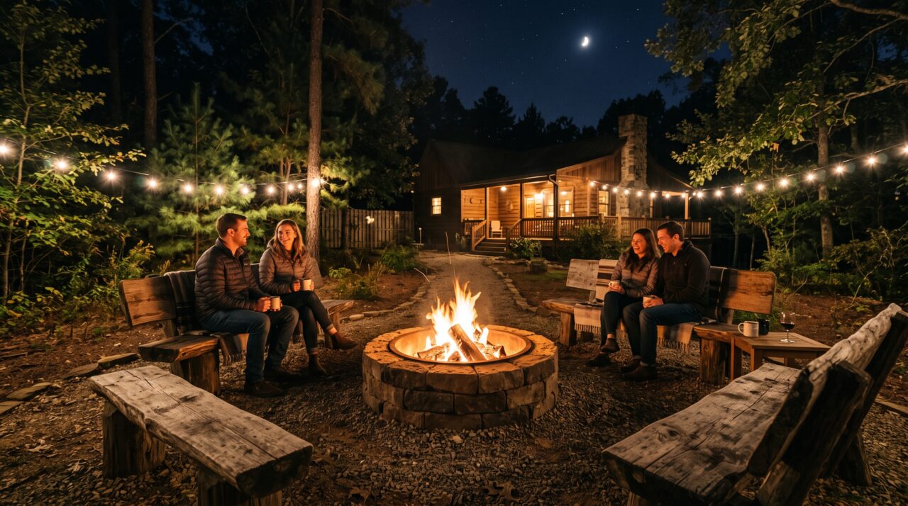 Os custos e detalhes para construir um fire pit no quintal de casa.