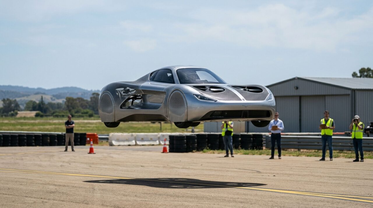 O carro voador elétrico de US$ 300 mil que já iniciou testes em aeroportos e pode escapar dos congestionamentos