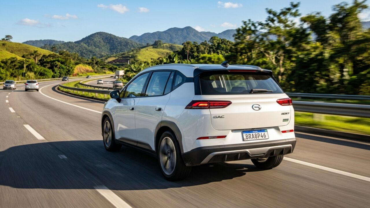 GAC tem SUV elétrico de R$ 175.990 com 204 cv que roda 318 km e acelera de 0 a 50 km/h em 4,1 segundos