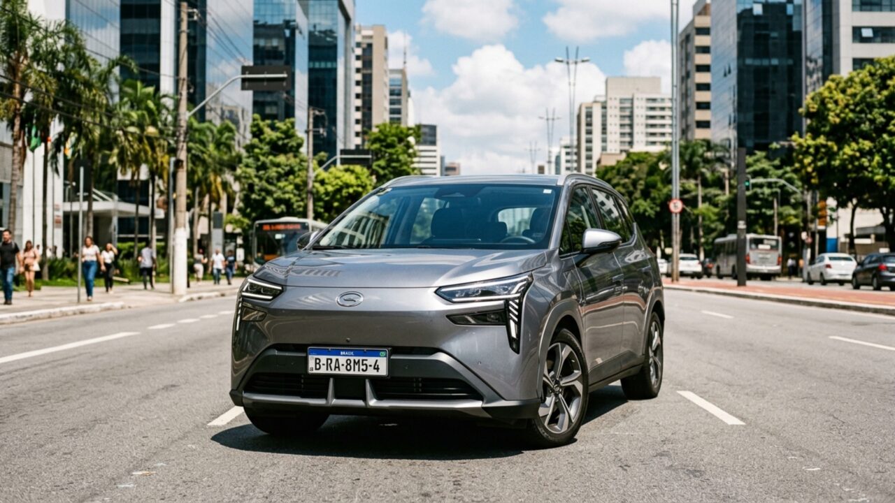 GAC coloca 204 cv em SUV elétrico de R$ 175.990 que roda 318 km sem gastar uma gota de gasolina