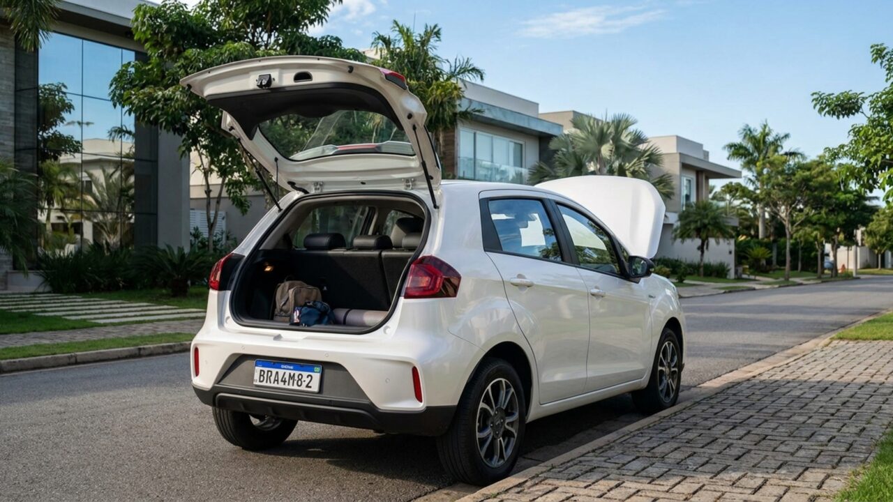 El&eacute;trico urbano com 116 cv roda 289 km, leva 375 litros no porta-malas e ainda oferece compartimento dianteiro de 70 litros
