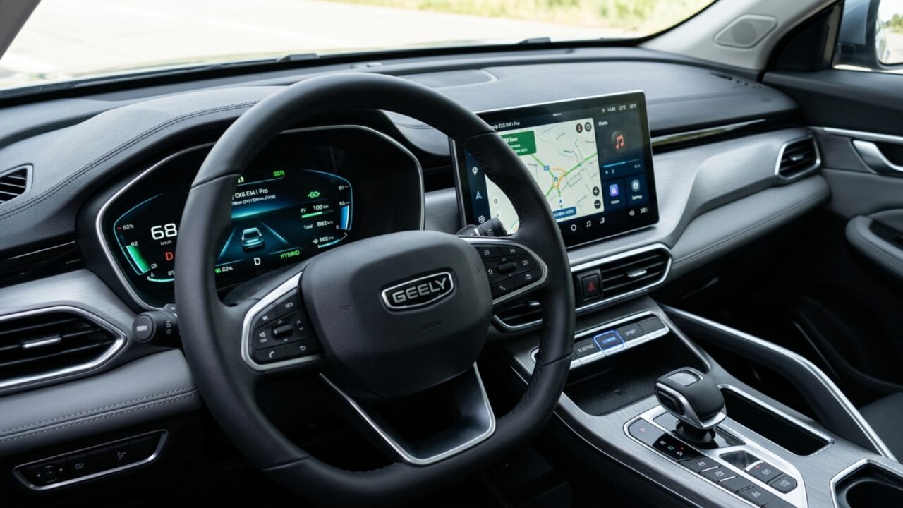 Geely coloca 262 cv em SUV híbrido de R$ 189.990 que promete rodar impressionantes 1.300 km antes de parar