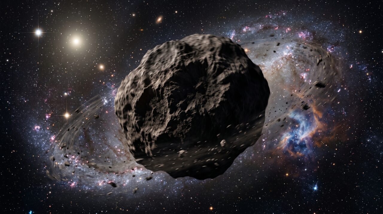 A descoberta da alta rotação e estrutura maciça do asteroide 2025 MN45.