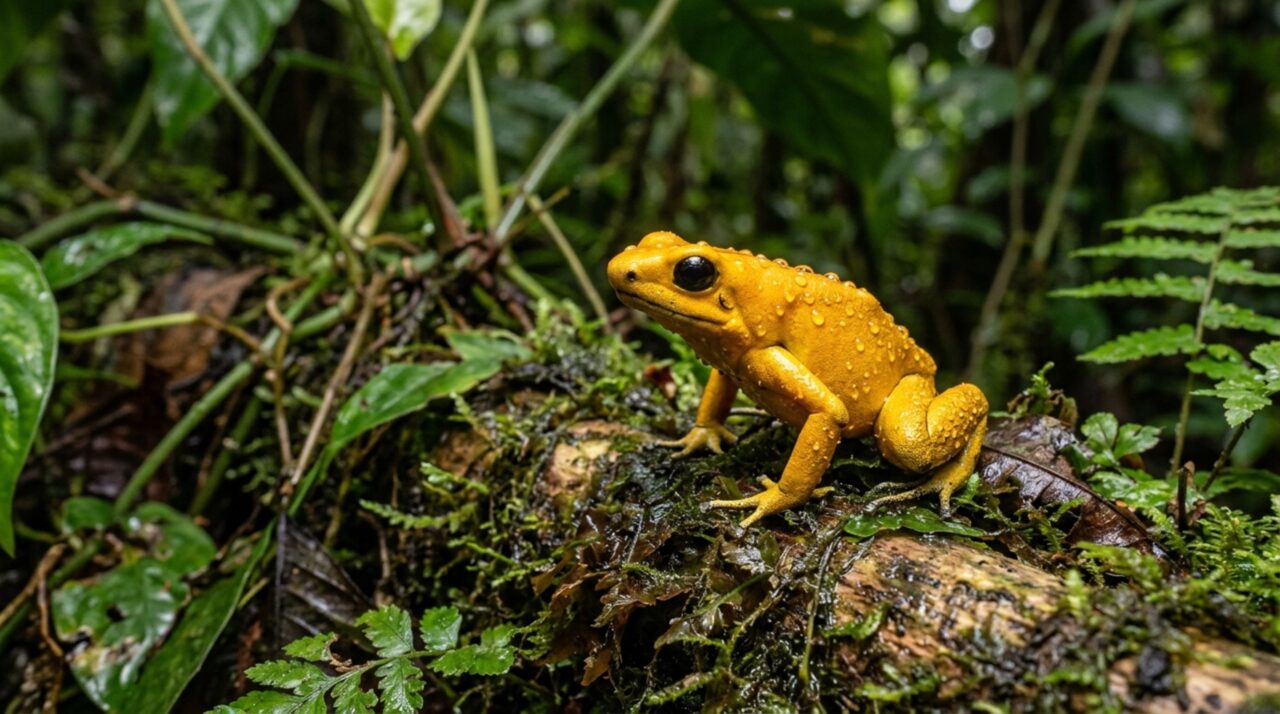 Toxinas são obtidas através da alimentação na floresta e armazenadas em glândulas da pele