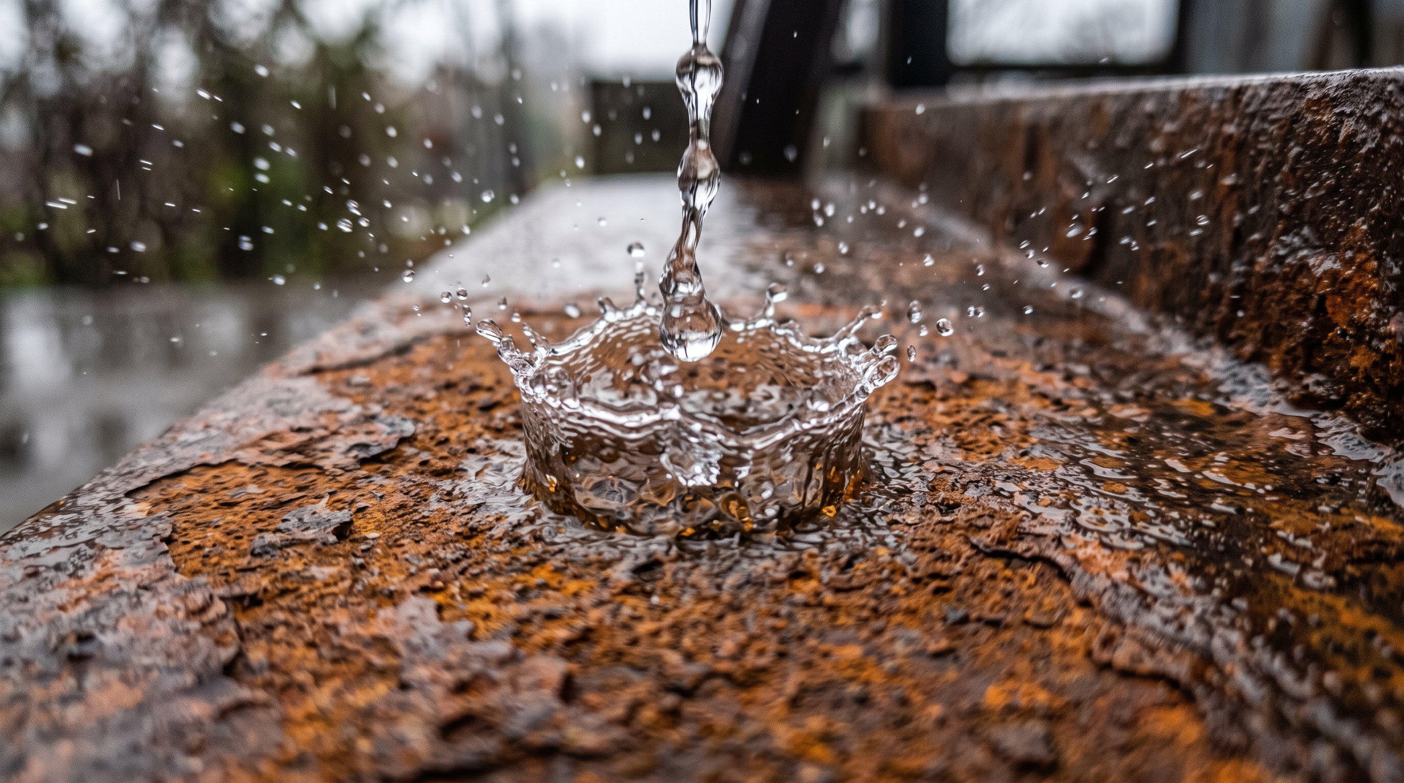 Esqueça a chuva ácida: gotas de chuva eletricamente carregadas podem corroer o metal de uma maneira que desconhecíamos - QTU Questões do Universo