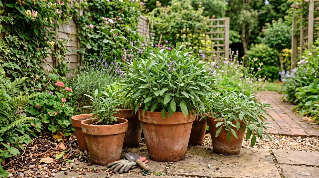 Sálvia: 5 motivos para plantar essa erva medicinal no quintal, perfumar a casa e afastar insetos indesejados da sua varanda