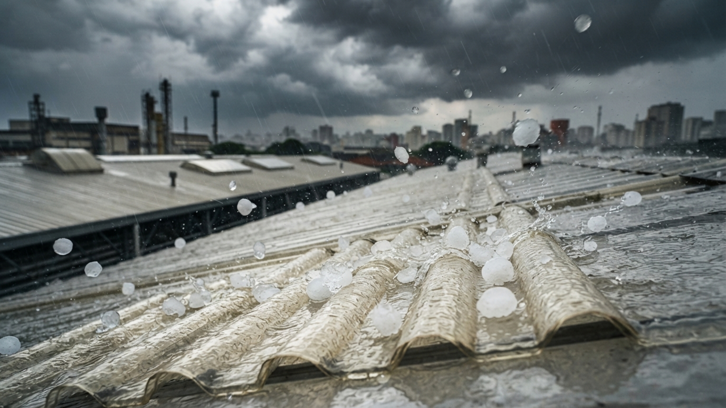 Telhas feitas de garrafa PET reciclada resistentes a granizo e tempestades viram tendência em coberturas industriais em 2026 - QTU Questões do Universo