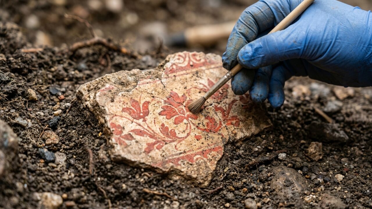 Estudantes italianos insistiram que existiam salas escondidas debaixo do ginásio da escola, chamaram a atenção dos arqueólogos e ajudaram a revelar uma casa romana luxuosa de 1.800 anos